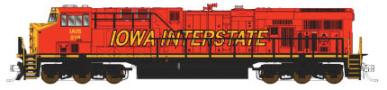 Fox Valley Models 70290 GEVO ES44AC Iowa Interstate IAIS #516