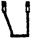 Tichy Train Group 3047 HO Scale Stirrup Steps Angled Offset Side Mount 10 Pieces