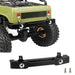 Powerhobby SCX2432 Black Aluminum Rear Bumper for SCX24 Deadbolt