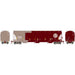 Athearn Genesis G89958 HO Scale Trinity 3 Bay Covered Hopper "Repaired" BNSF 474424