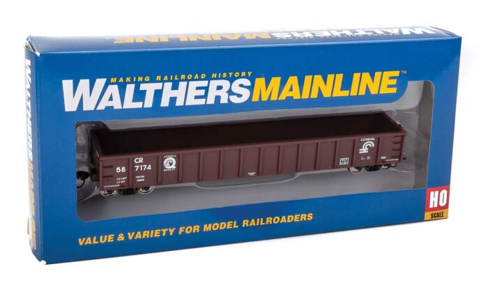 Walthers MainLine 910-6240 53' Gondola Conrail Quality CR 587174