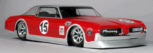 McAllister Racing 305 1968 Cougar VTA RC Body 1/10th 10" Wheelbase