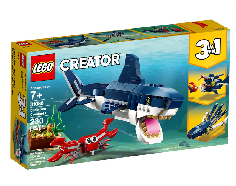 31088 LEGO® Creator Deep Sea Creatures 3in1 Set