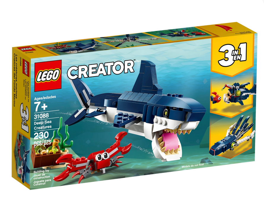 31088 LEGO® Creator Deep Sea Creatures 3in1 Set