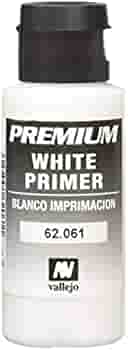Vallejo 62.061 White Premium Surface Primer 60ml Bottle