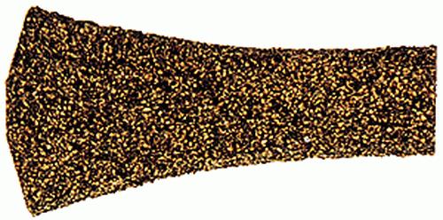 Itty Bitty Lines 1345 N Scale Cork Pad for #8 Right Turnout