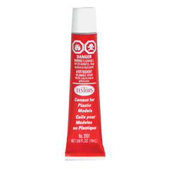 Testors 3501X Plastic Cement, 5/8 oz