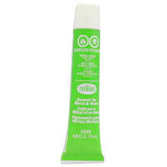 Testors 3505X Wood Cement Fast, 5/8 oz