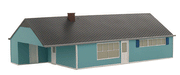 IMEX 6115 HO Scale Perma-Scene Levittown House Blue