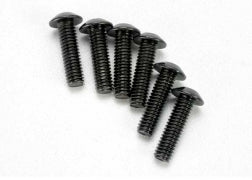 Traxxas 3938 4x14mm Button  Head Machine Screw Hex Drive 6 Pack