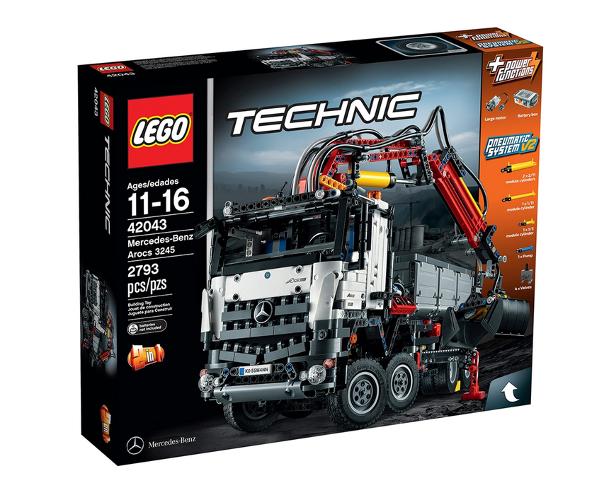 42043 LEGO® Technic 4x4 Mercedez-Benz Arocs Truck - NOS
