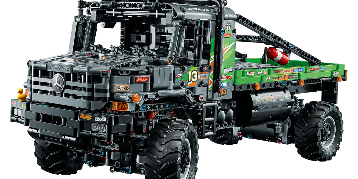 42129 LEGO® Technic 4x4 Mercedes-Benz Zetros Trial Truck — White