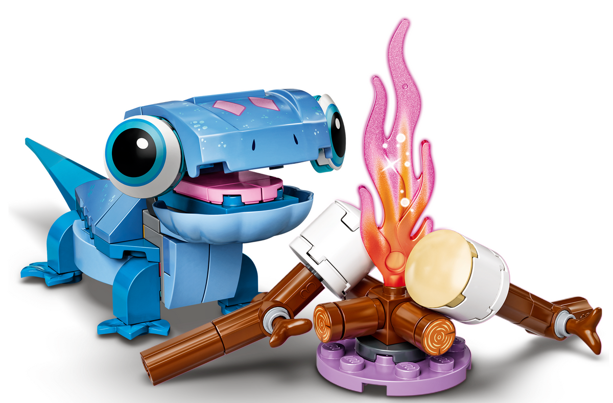 43186 LEGO Frozen 2 Bruni the Salamander Buildable Character White Rose Hobbies
