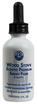 Lionel 6-83279 Wood Stove Multi-Scale Pemium Scented Smoke Fluid 2oz