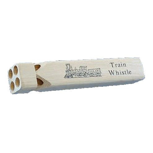 Whistles Unlimited 30 Mini Wood Train Whistle