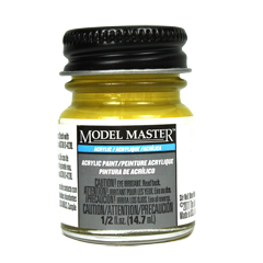 Discontinued - Testors 4851 Acrylic Paint 1/2oz Yellow Zinc Chromate