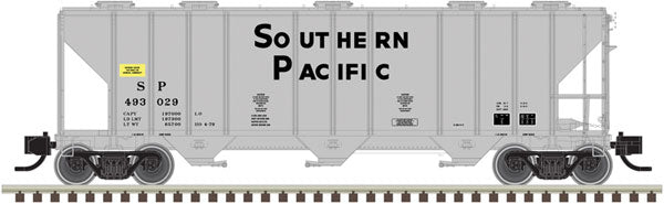 Atlas 150-50003316 N Scale PS 4000 Covered Hopper Southern Pacific SP 493029