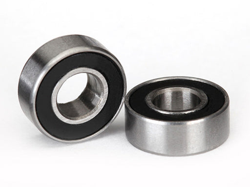Traxxas 5116A Ball Bearings with Black Rubber 5x11x4mm 2 Pack
