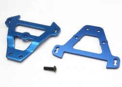 Traxxas 5323 Bulkhead Tie Bars Front and Rear Blue Anodized Aluminum