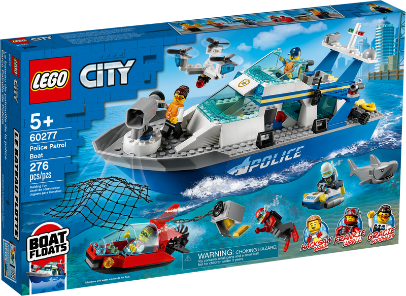 60277 LEGO® City Police Patrol Boat