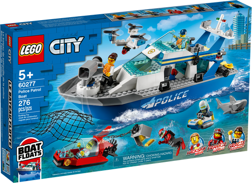 60277 LEGO® City Police Patrol Boat