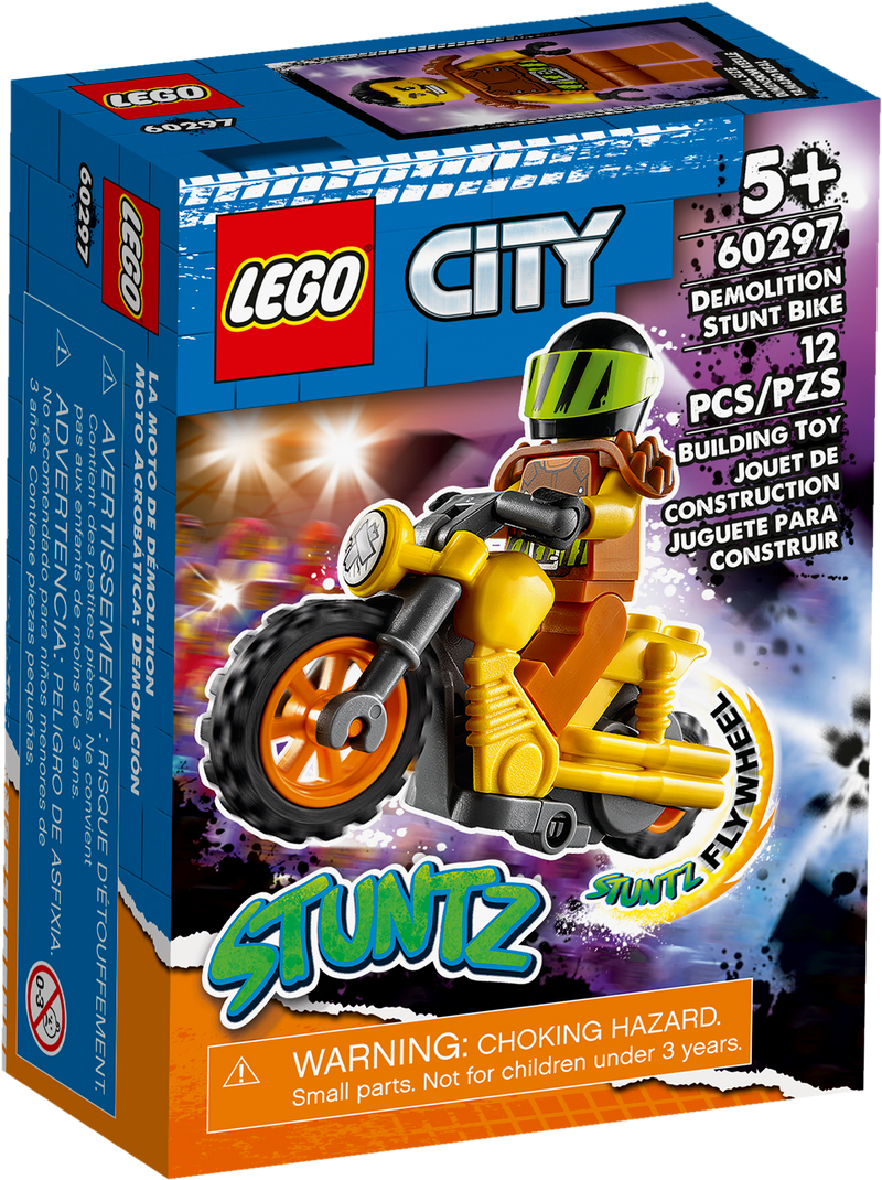 60297 LEGO® City Stuntz Demolition Stunt Bike