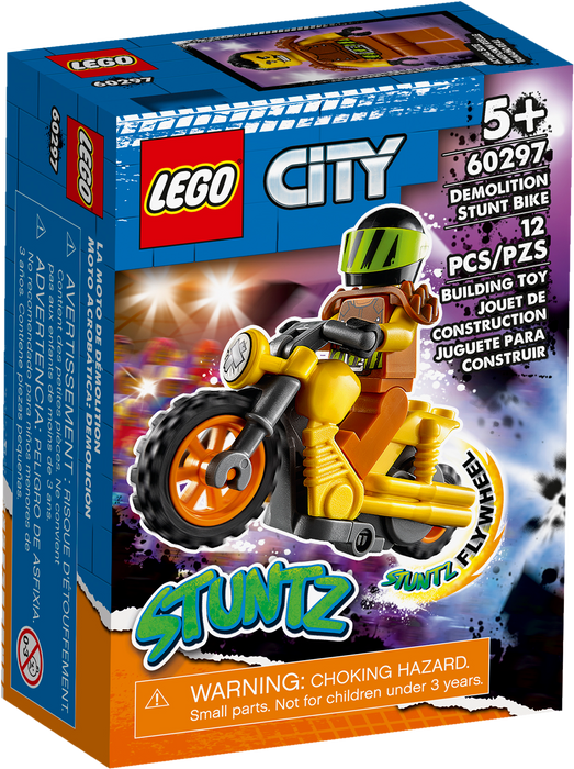 60297 LEGO® City Stuntz Demolition Stunt Bike