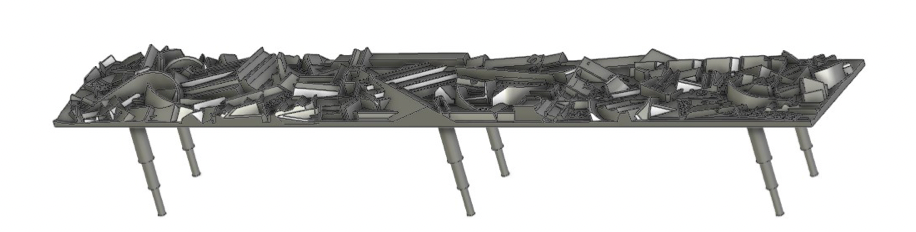 Athearn Genesis G76724 HO Scale NSC 6400 Gondola with Load IWXX 2 Pack