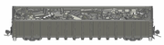 Athearn Genesis G76710 HO Scale NSC 6400 Gondola with Load Cardella Waste of NJ CWSX 140001