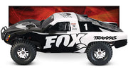 Traxxas 68086-4 Slash 4X4 1/10 Scale 4WD VXL Brushless Electric Short Course Truck Fox Edition