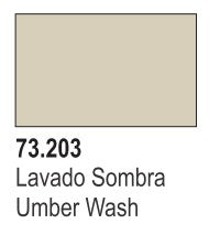 Vallejo 73.203 Game Color Wash Umber 17ml Bottle