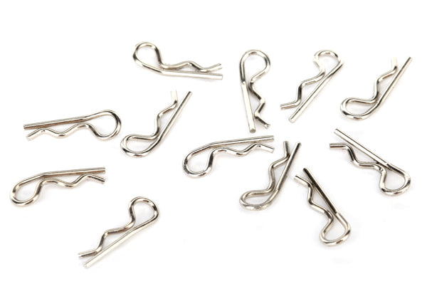 Traxxas 7542 LaTrax Silver Body Clips 12 Pack