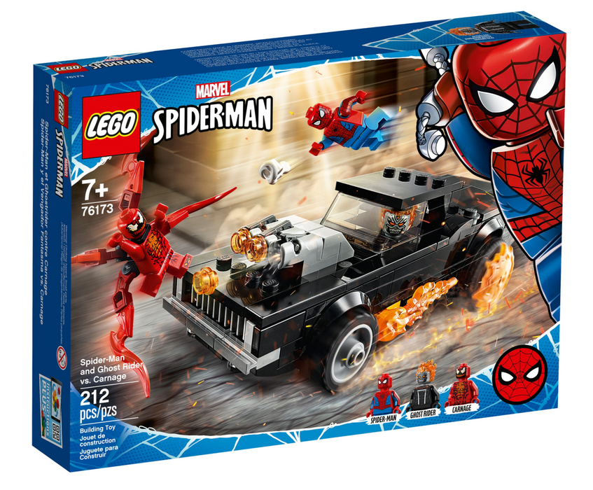 76173 LEGO® Marvel Spider-Man and Ghost Rider vs Carnage