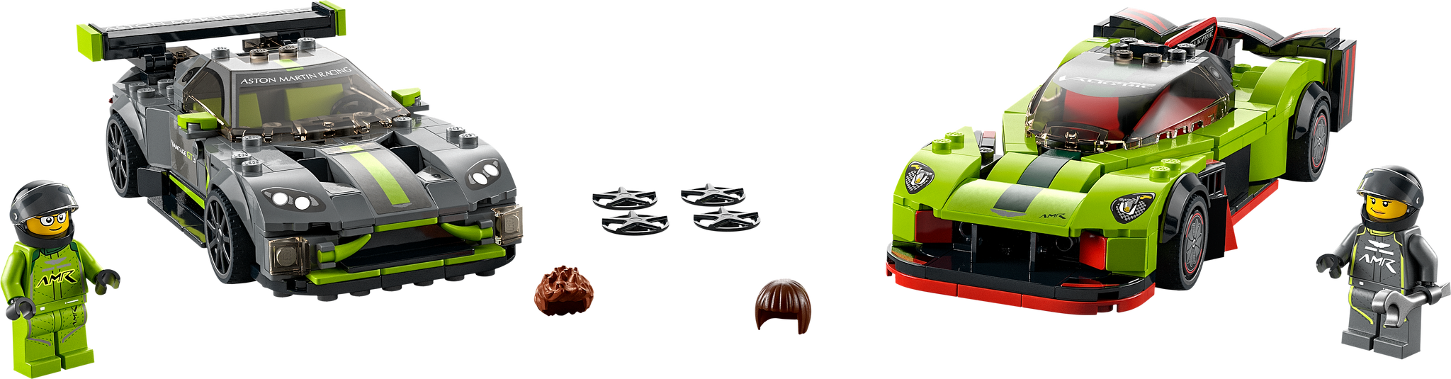 76910 LEGO® Speed Champions Aston Martin Valkyrie AMR Pro and Aston Martin Vantage