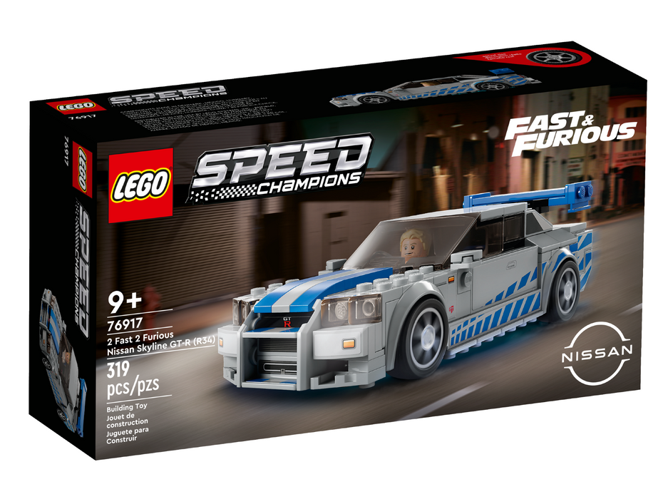 76917 LEGO® Speed Champions Fast & Furious Nissan Skyline GT-R (R34)