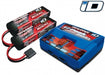 Traxxas 2990 Battery and Charger Completer Pack ( Dual iD charger and 2 5000mAh 11.1V 3S Batteries)