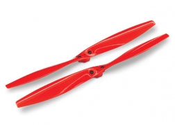 Traxxas 7928 Red Rotor Blade Set with Screws for Aton 2 Pack