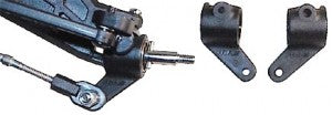 RPM 80372 Black Front Bearing Carriers for the Traxxas Rustler Stampede Bandit Slash 2wd