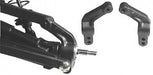 RPM 80382 Black Rear Hub Bearing Carriers for the Traxxas Rustler Stampede Bandit Slash 2wd