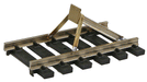 Tomar 808 HO Scale Hayes Bumping Post for code 83 Track