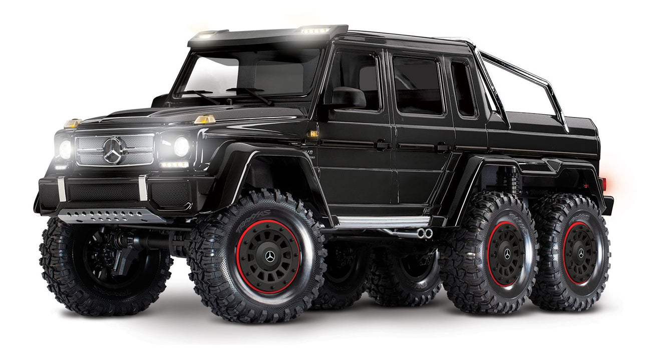 Traxxas 88096-4 TRX-6 RTR Black Mercedes Benz G 63 AMG 6x6 Trail Crawler