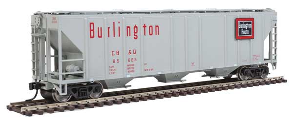 Walthers Mainline 910-7253 HO Scale PS 4427 Covered Hopper Chicago Burlington & Quincy CB&Q 85685