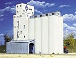 Walthers Cornerstone 933-3022 HO Scale ADM Grain Elevator Structure Kit