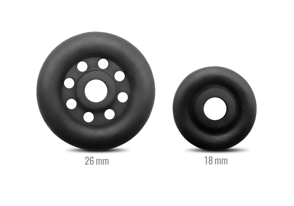 Traxxas 9461 Wheelie Bar Wheels (2 26mm and 2 18mm) for Drag Slash