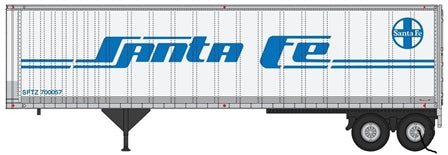 Walthers SceneMaster 949-2501 HO Scale 40' Trailmobile Trailer Santa Fe ATSF