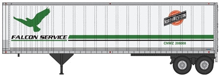 Walthers SceneMaster 949-2503 HO Scale 40' Trailmobile Trailer Chicago and NorthWestern C&NW