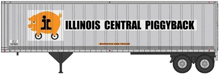 Walthers SceneMaster 949-2506 HO Scale 40' Trailmobile Trailer Illinois Central IC