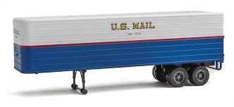Walthers SceneMaster 949-2426 HO Scale 35' US Mail 2 Pack