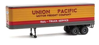Walthers SceneMaster 949-2427 HO Scale 35' Union Pacific UP 2 Pack