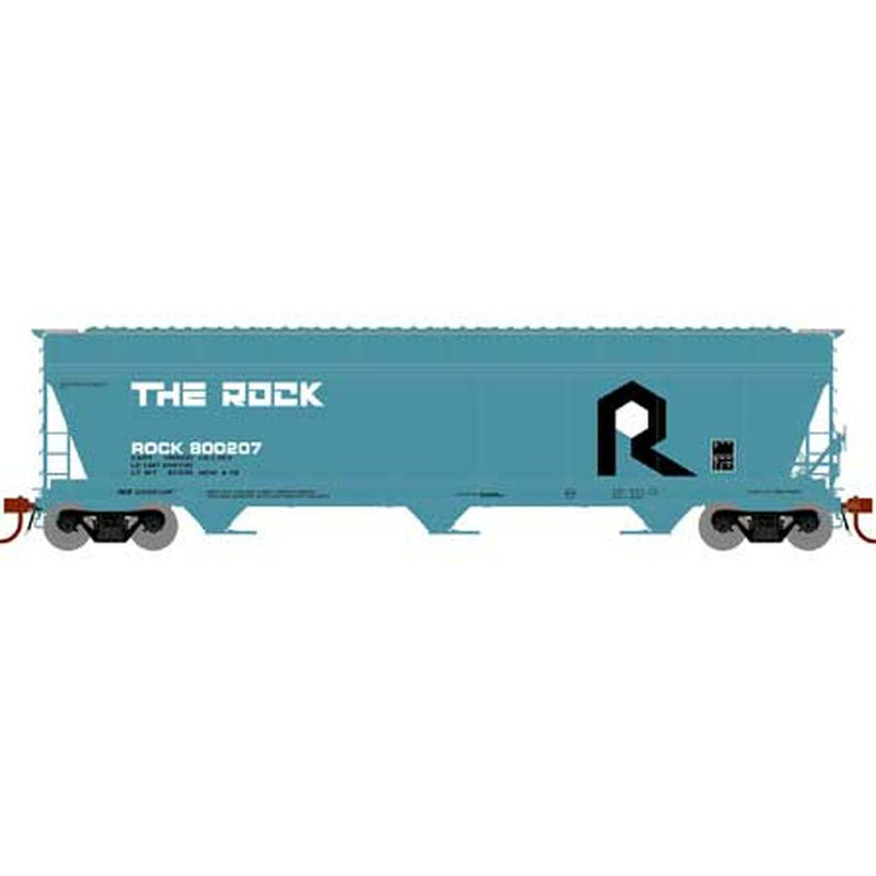 Athearn Genesis G15823 HO Scale ACF 4600 3 Bay Covered Hopper Rock Island RI 800207